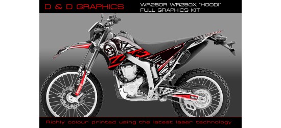 WR250X  WR250R Hoddi full Graphics kit.
